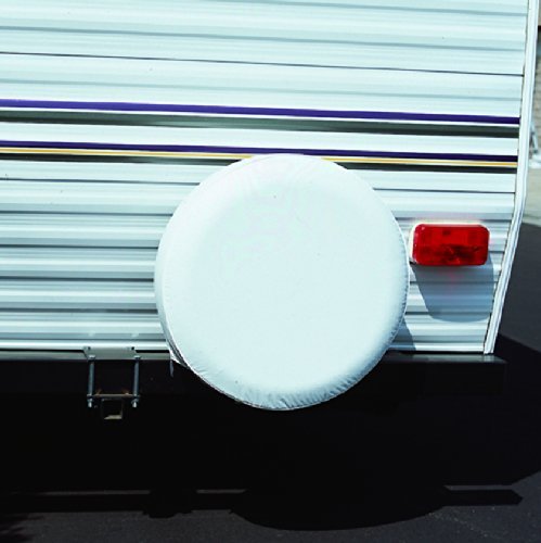 ADCO 1751 Polar White Vinyl Spare Tire Cover A (Fits 34" Diameter Wheel) - Image 2