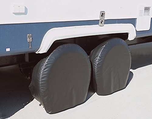 ADCO 3977 Black BUS Vinyl Ultra Tyre Gard Wheel Cover, (Set of 2) (Fits Tire Diameter 40"-42") - Image 3