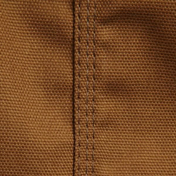 Covercraft Carhartt SeatSaver Custom Seat Covers | Fits 2019-2025 Ford F-250/F-350/F-450/F-550 Crew Cab | 2nd Row 60/40 Bench Seat, Duck Weave Brown - Image 8