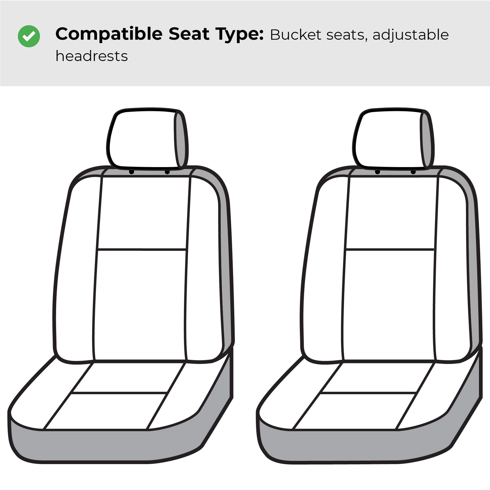 Covercraft Carhartt SeatSaver Custom Seat Covers | Fits 2022-2025 Toyota Tundra, 2023-2025 Toyota Sequoia | 1st Row Bucket Seats, Duckweave Brown - Image 5