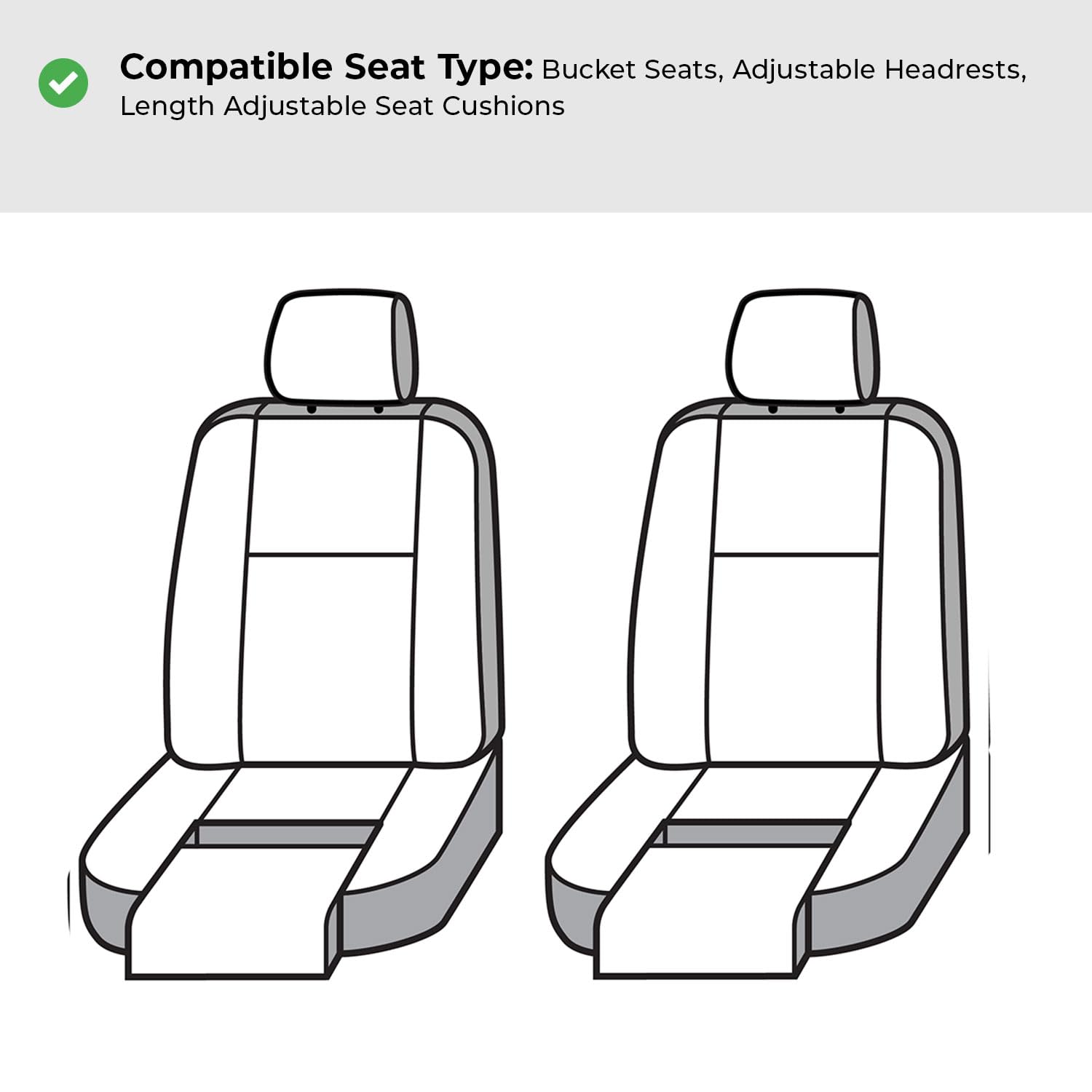 Covercraft Carhartt SeatSaver Custom Seat Covers | Fits 2022-2025 Jeep Grand Wagoneer & 2023-2025 Grand Wagoneer L | 1st Row Bucket Seats, Duck Weave Brown - Image 5