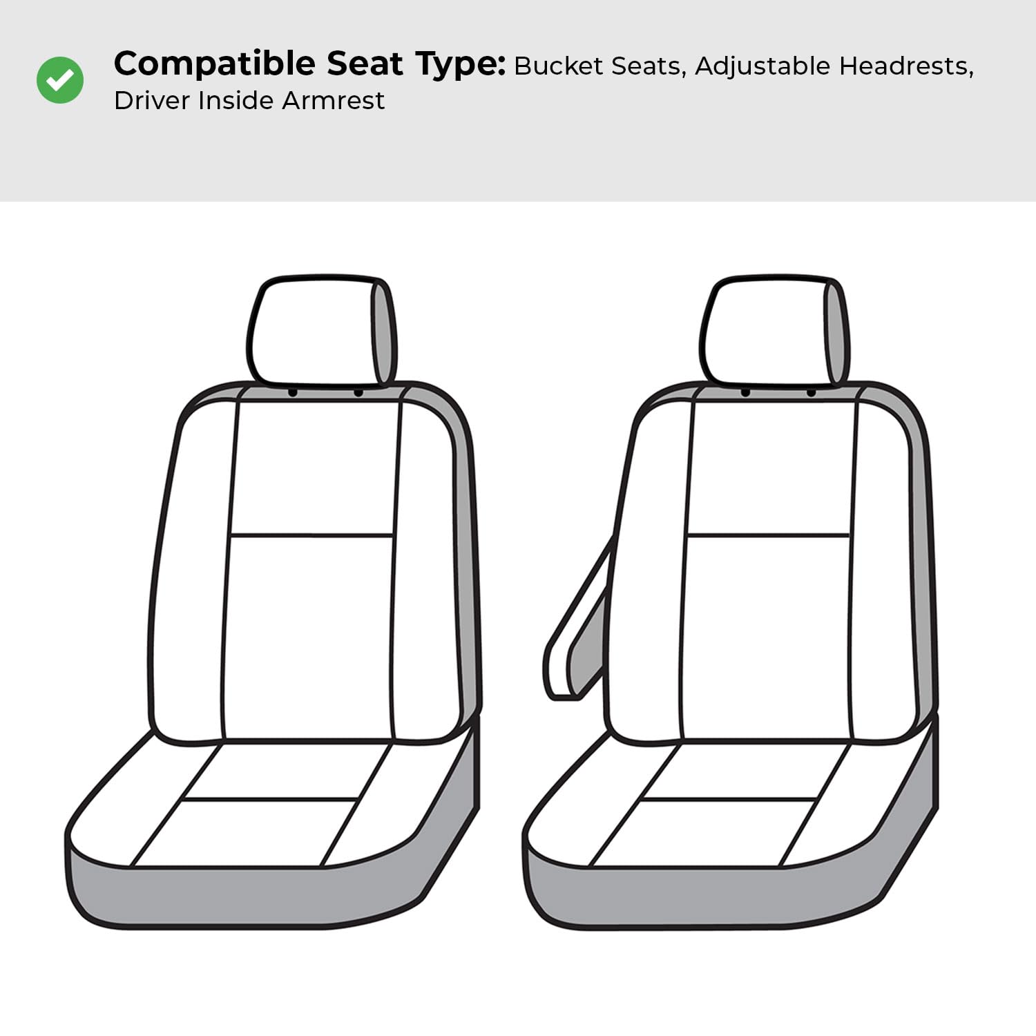 Covercraft Carhartt SeatSaver Custom Seat Covers | Fits 2023-2025 Ram ProMaster 1500/2500/3500 | 1st Row Bucket Seats, Duck Weave Brown - Image 5