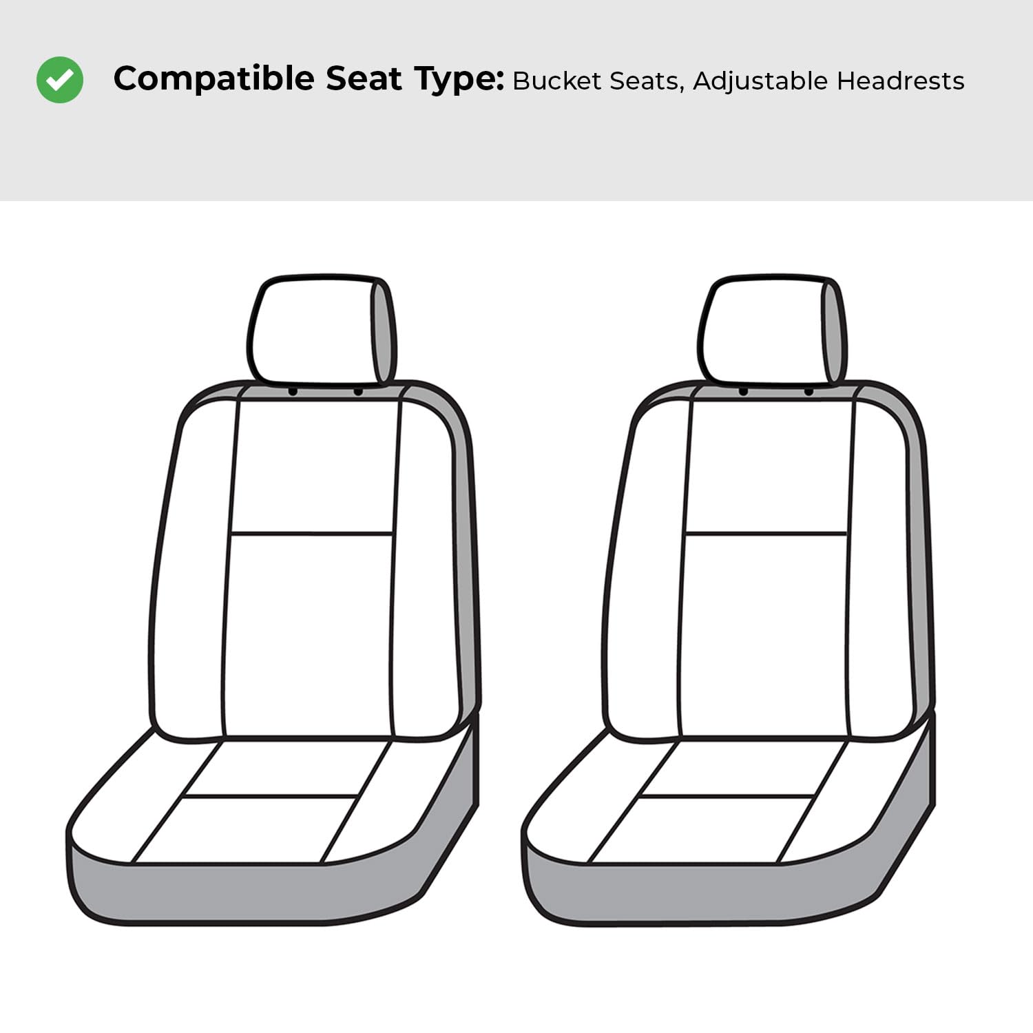 Covercraft Carhartt Super Dux SeatSaver Custom Seat Covers | Fits 2022-2025 Nissan Pathfinder (excludes Platinum) | 1st Row Bucket Seats, Super Dux Black - Image 8