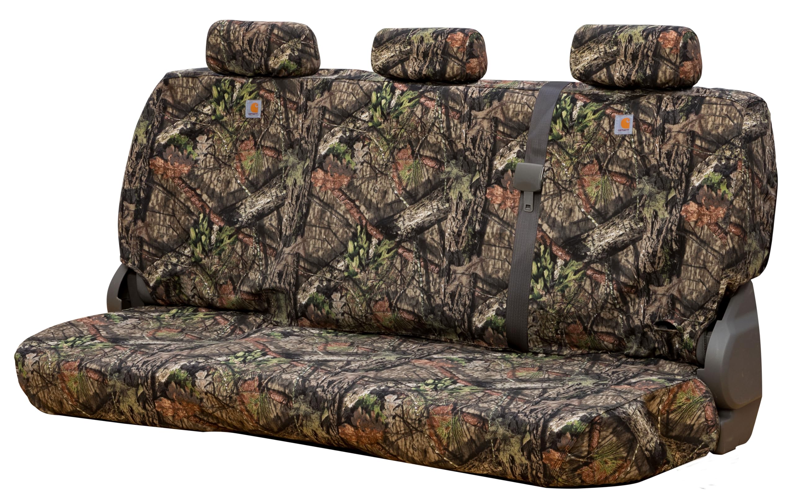 Covercraft Mossy Oak Camo Carhartt SeatSaver Custom Seat Covers | Fits 2024-2025 Ford Ranger (Excludes Raptor) | 2nd Row Solid Bench Seat, Break-Up Country