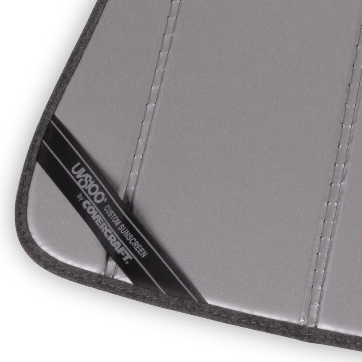 Covercraft UVS100 Custom Fit Windshield Sunscreen for 2014-2021 Jeep Grand Cherokee & 2022 Jeep Grand Cherokee WK - Silver - Image 3
