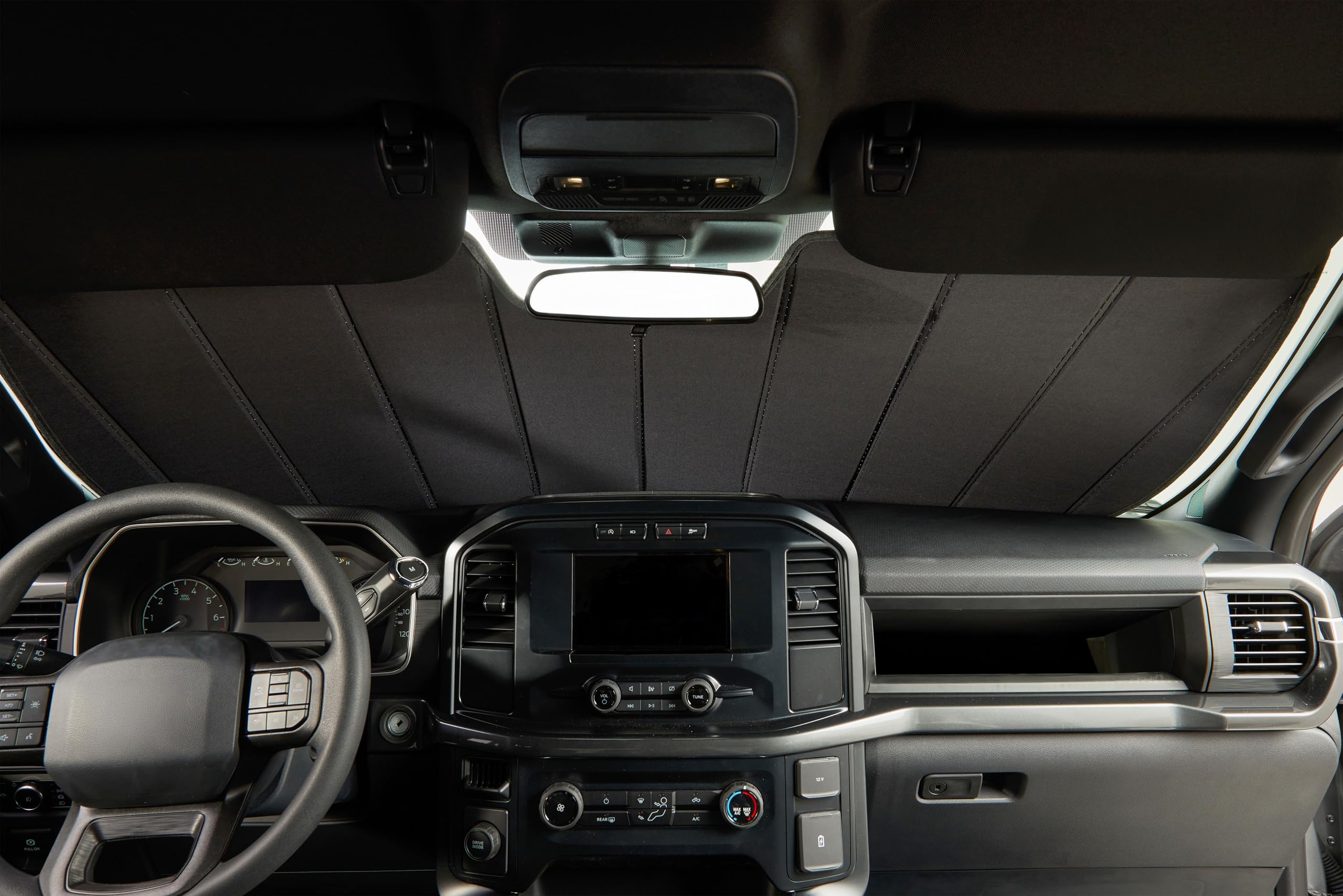 Covercraft UVS100 Custom Fit Windshield Sunscreen for 2014-2021 Jeep Grand Cherokee & 2022 Jeep Grand Cherokee WK - Silver - Image 7
