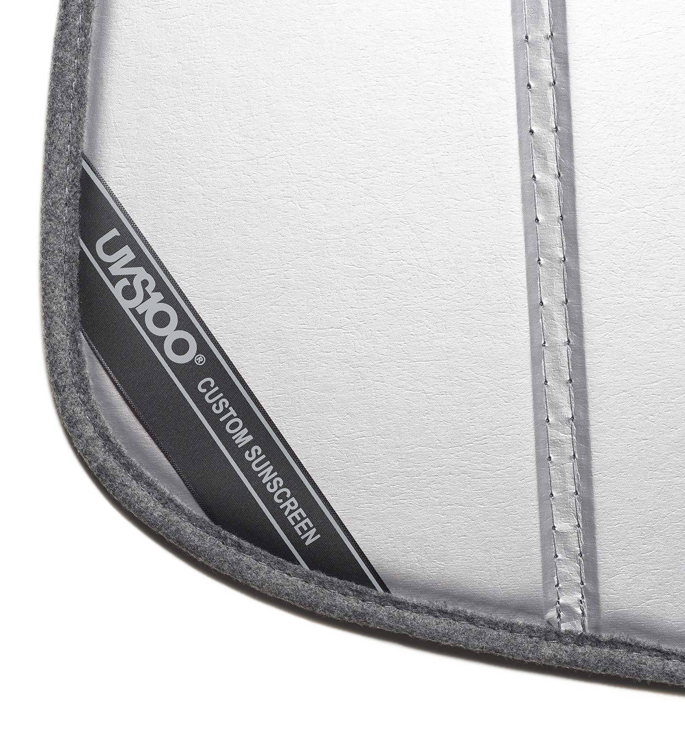 Covercraft UV10244SV Silver UVS 100 Custom Fit Sunscreen for Select Mazda Protege Models - Laminate Material, 1 Pack - Image 4