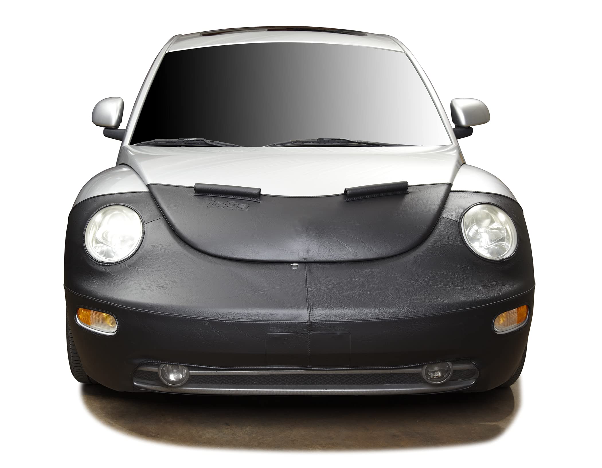 Covercraft Lebra Custom Front End Cover | Fits 2007-2009 Nissan Altima Sedan with or without Fog Lights | Black, 2Pc - Image 5