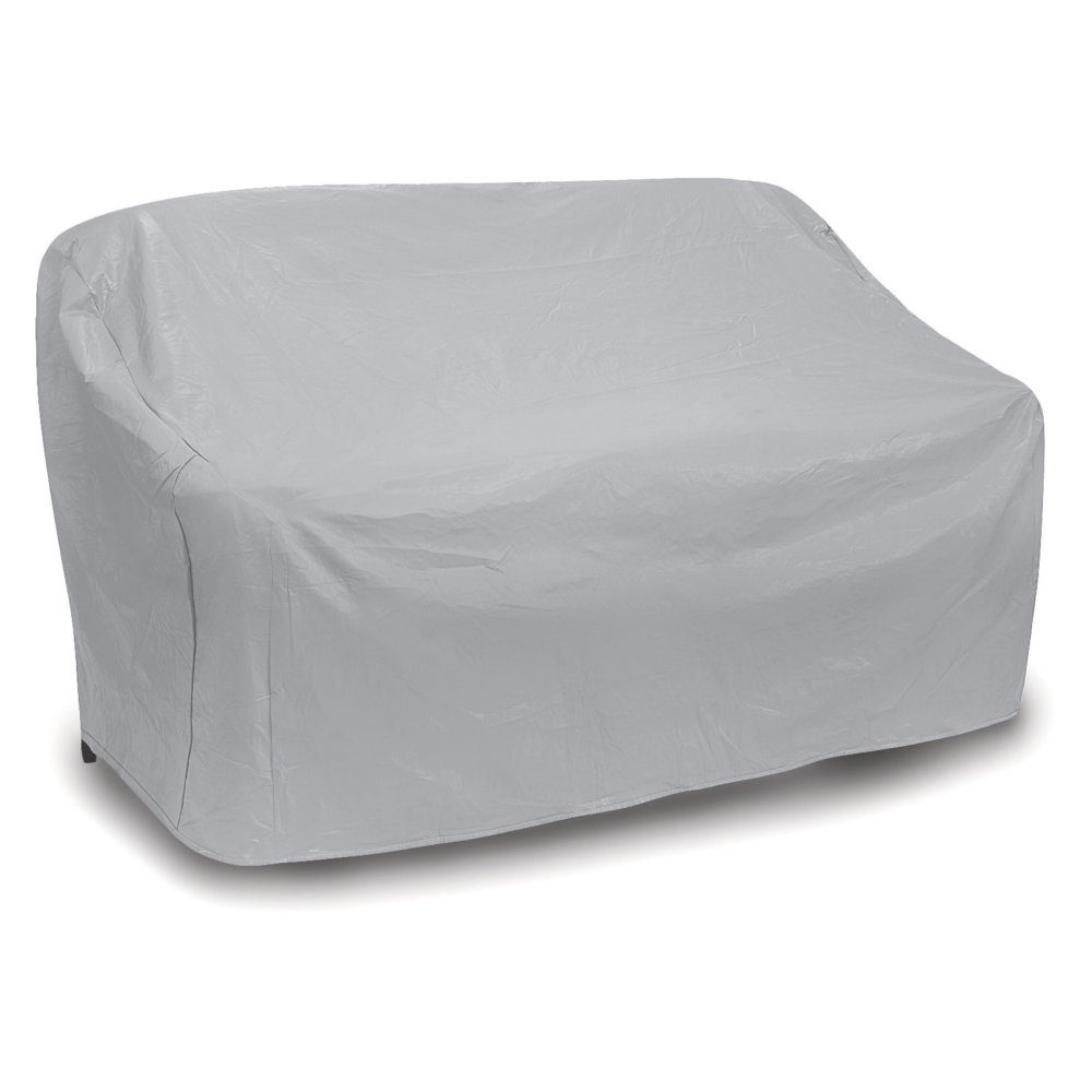 Protective Covers Weatherproof 3 Seat Wicker/Rattan Sofa Cover,Grey, Large