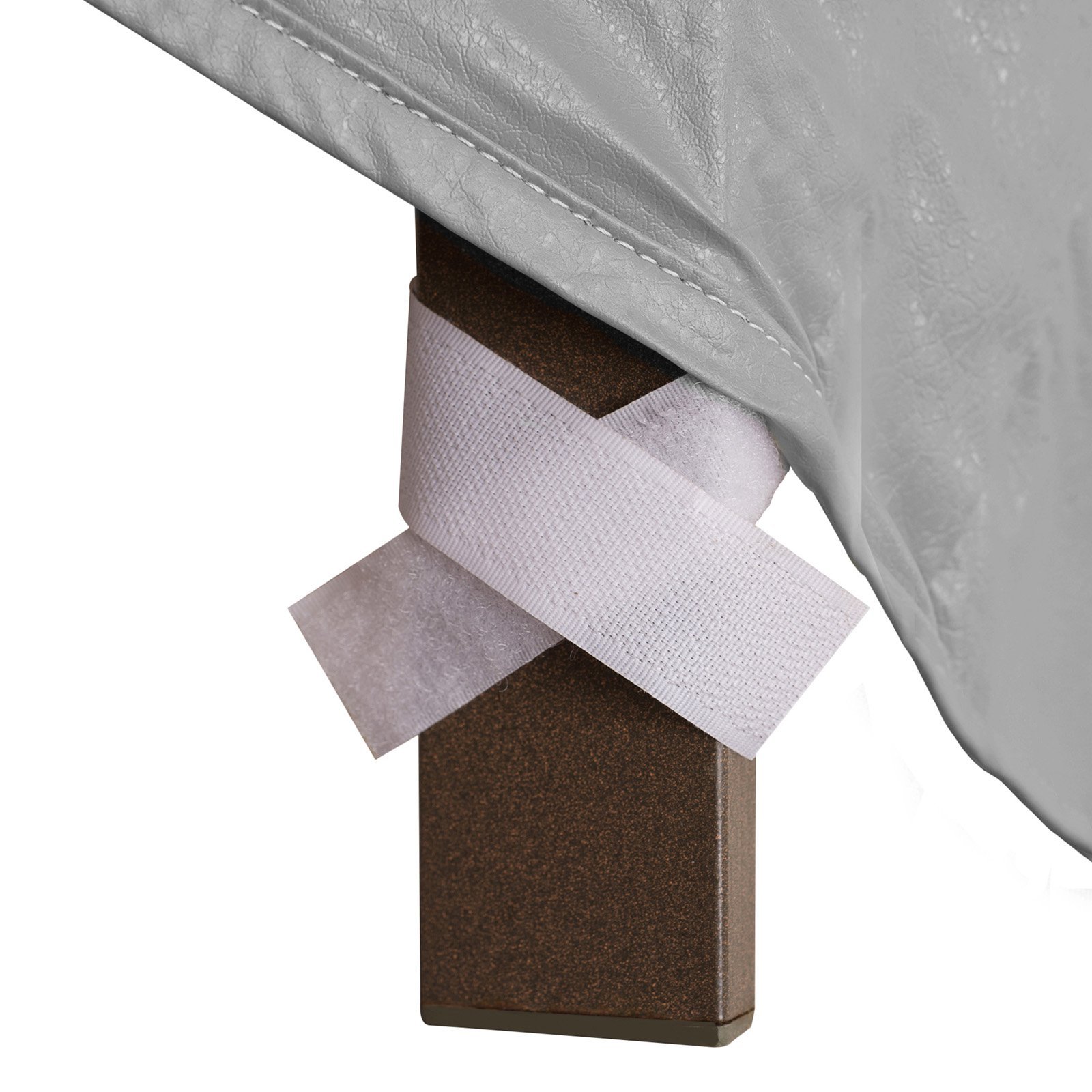 Protective Covers Weatherproof 3 Seat Wicker/Rattan Sofa Cover,Grey, Large - Image 3